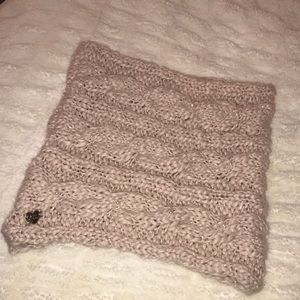 Pink Betsey Johnson infinity scarf